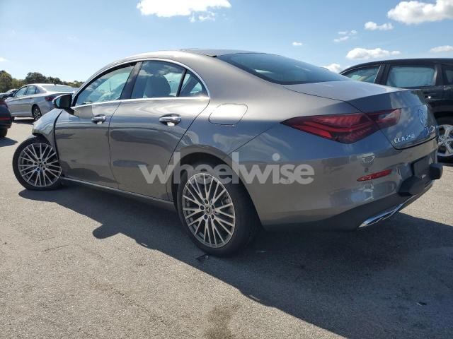 Photo 2 of 2025 MERCEDES-BENZ CLA 250 4MATIC (VIN W1K5J4HB5SN553383)