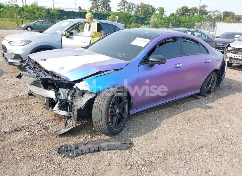 Photo 2 of 2023 Mercedes-benz Cla 250 COUPE 4MATIC (VIN W1K5J4HB6PN334410)