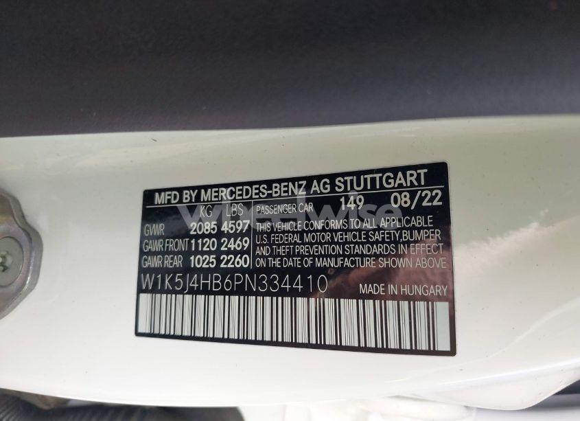 Photo 9 of 2023 Mercedes-benz Cla 250 COUPE 4MATIC (VIN W1K5J4HB6PN334410)