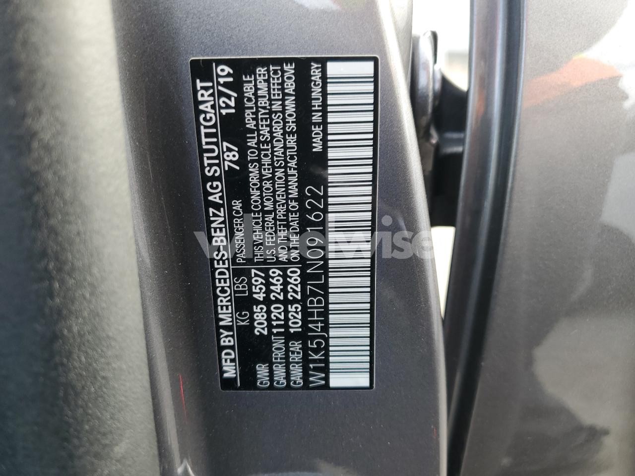 Photo 13 of 2020 MERCEDES-BENZ CLA 250 4MATIC (VIN W1K5J4HB7LN091622)