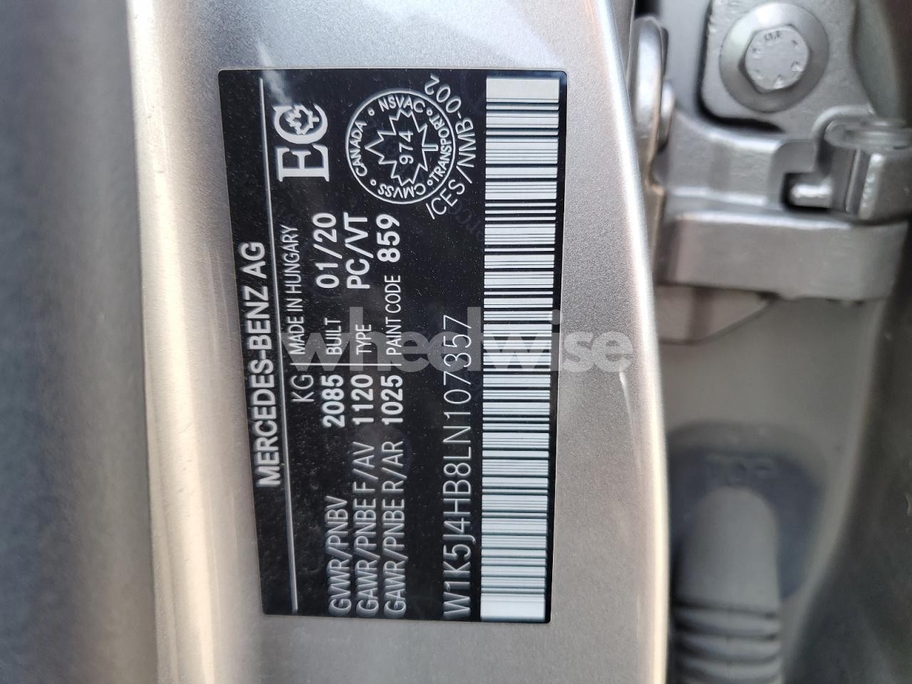 Photo 12 of 2020 MERCEDES-BENZ CLA 250 4MATIC (VIN W1K5J4HB8LN107357)