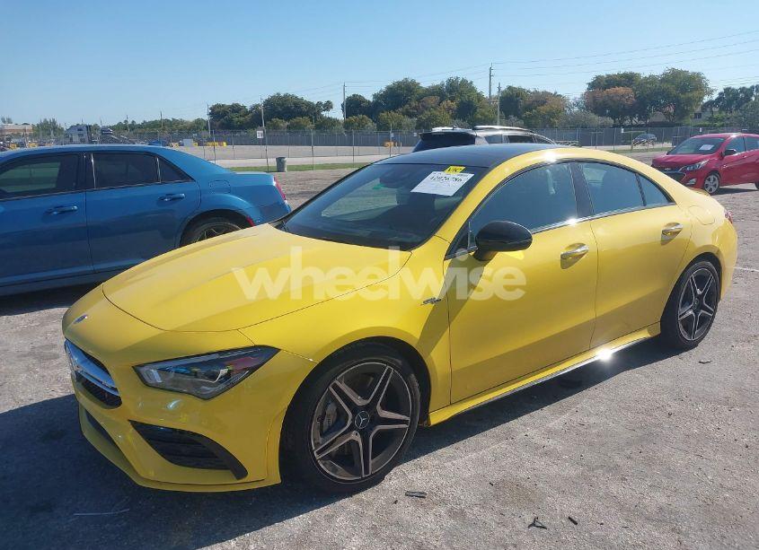 Photo 2 of 2022 Mercedes-benz Amg CLA 35 4MATIC (VIN W1K5J5BB1NN298900)
