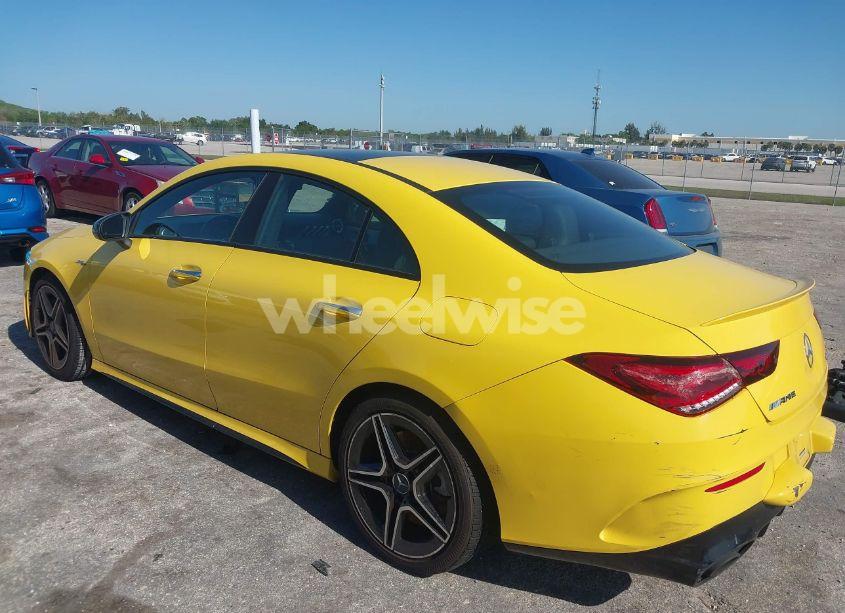 Photo 3 of 2022 Mercedes-benz Amg CLA 35 4MATIC (VIN W1K5J5BB1NN298900)