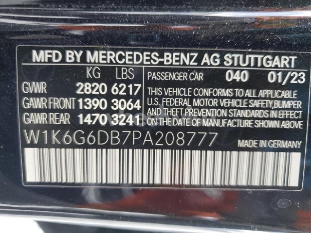 Photo 6 of 2023 MERCEDES-BENZ S 500 4MATIC (VIN W1K6G6DB7PA208777)