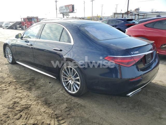 Photo 2 of 2022 MERCEDES-BENZ S 580 4MATIC (VIN W1K6G7GB4NA130280)