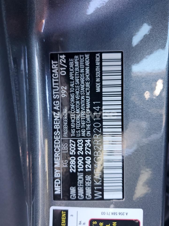 Photo 12 of 2024 MERCEDES-BENZ C 300 (VIN W1KAF4GB2RR201141)