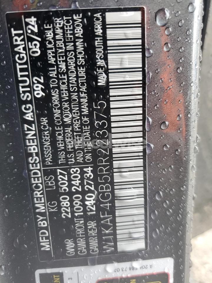 Photo 12 of 2024 MERCEDES-BENZ C 300 (VIN W1KAF4GB5RR223375)