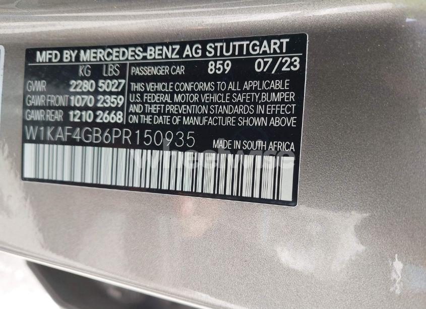 Photo 9 of 2023 Mercedes-benz C 300 SEDAN (VIN W1KAF4GB6PR150935)