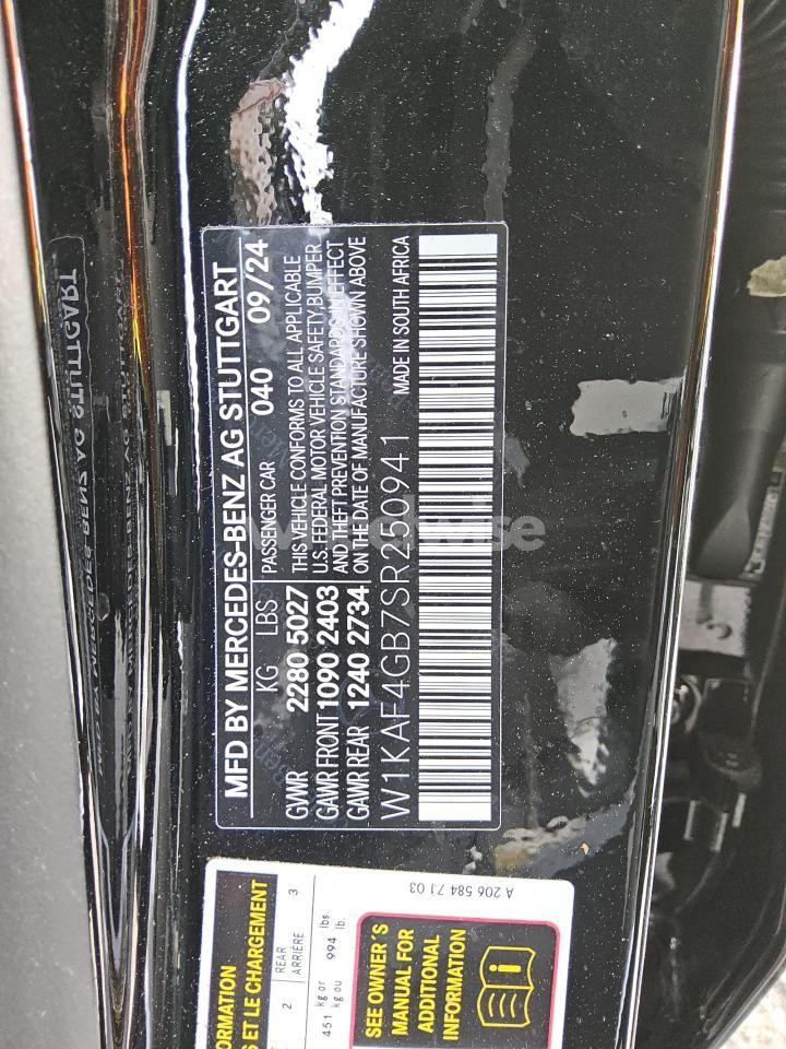 Photo 12 of 2025 MERCEDES-BENZ C 300 (VIN W1KAF4GB7SR250941)