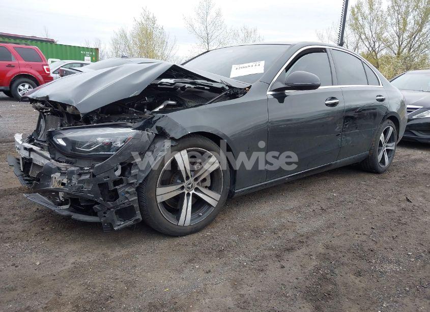 Photo 2 of 2022 Mercedes-benz C 300 4MATIC (VIN W1KAF4HB1NR063875)