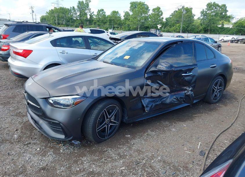 Photo 2 of 2024 Mercedes-benz C 300 (VIN W1KAF4HB2RR178054)