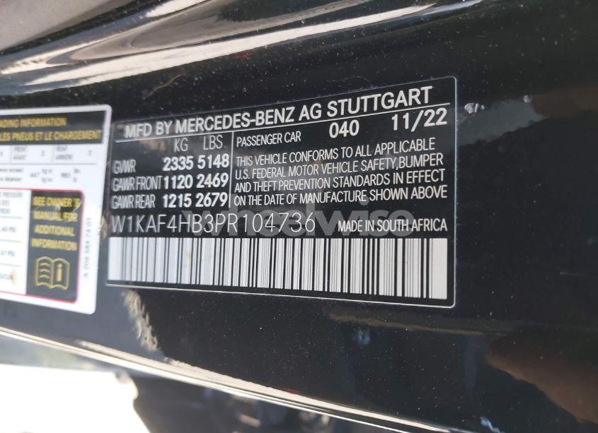 Photo 9 of 2023 Mercedes-benz C 300 4MATIC (VIN W1KAF4HB3PR104736)