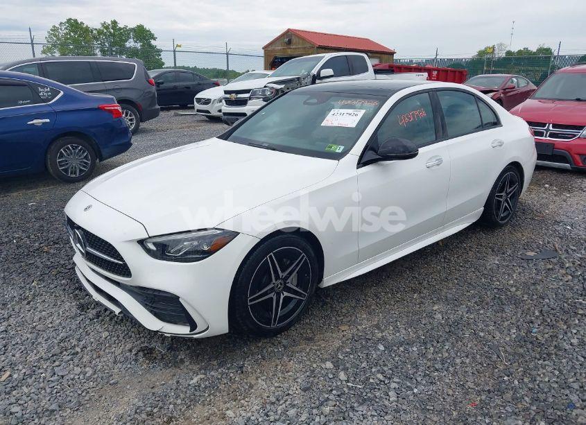 Photo 2 of 2022 Mercedes-benz C 300 4MATIC (VIN W1KAF4HB9NR043468)