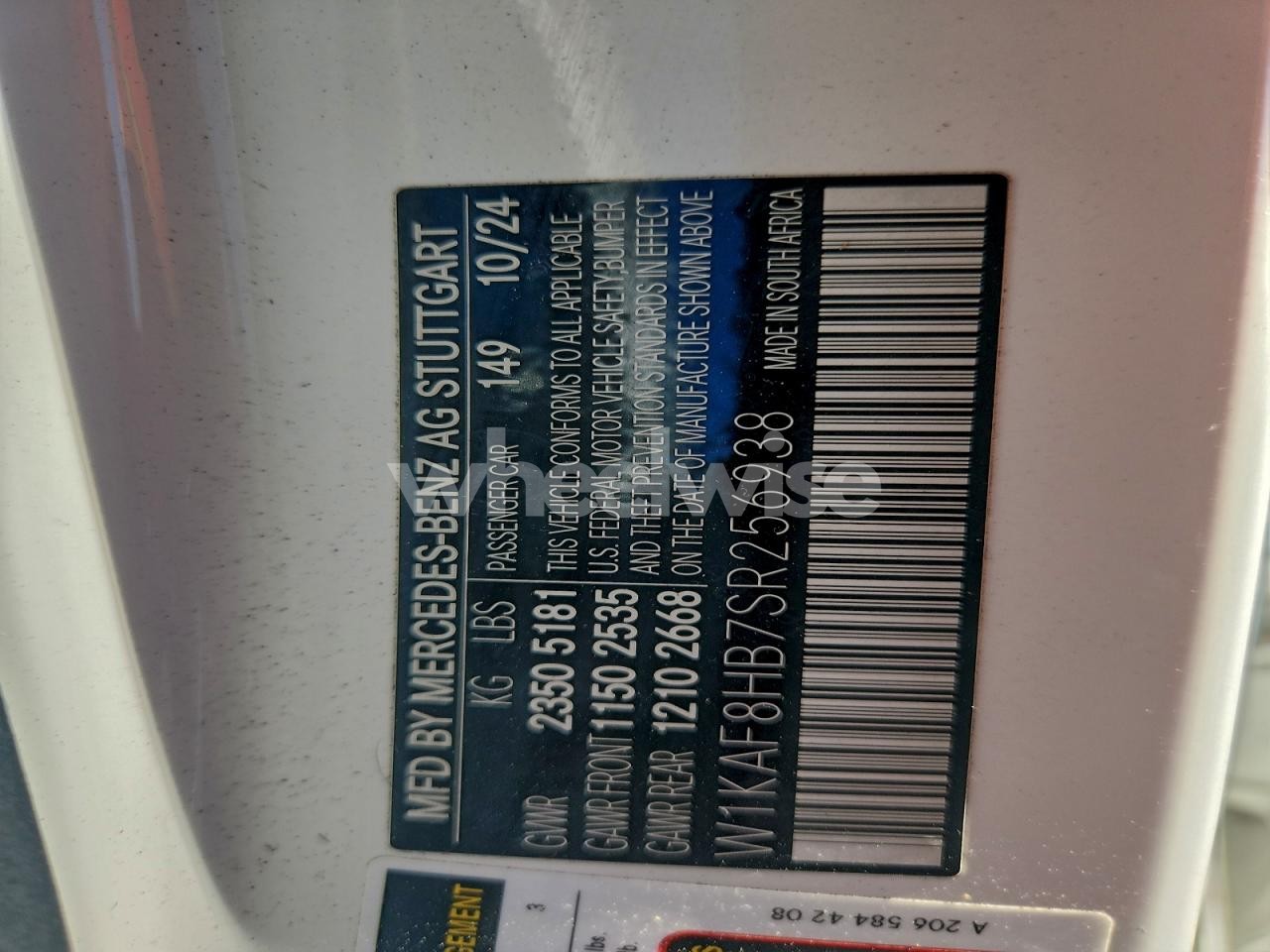 Photo 13 of 2025 MERCEDES-BENZ C 43 AMG (VIN W1KAF8HB7SR256938)