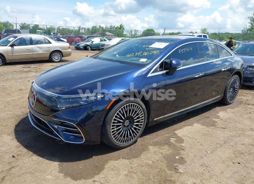 Photo 2 of 2023 Mercedes-benz Eqs 450+ (VIN W1KCG2DB3PA027736)