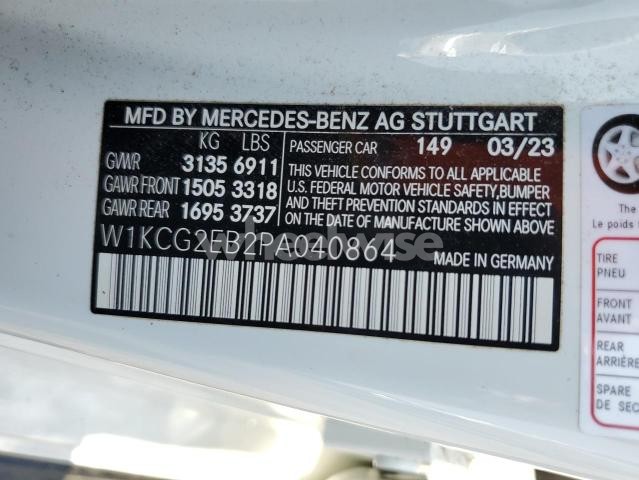 Photo 10 of 2023 MERCEDES-BENZ EQS SEDAN 450 4MATIC (VIN W1KCG2EB2PA040864)