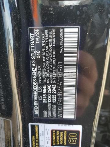 Photo 11 of 2025 MERCEDES-BENZ E 350 4MATIC (VIN W1KLF4HB2SA110981)