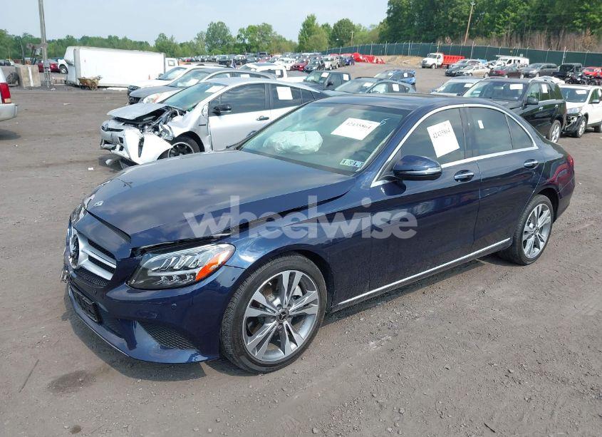 Photo 2 of 2021 Mercedes-benz C 300 SEDAN (VIN W1KWF8DB4MR631537)