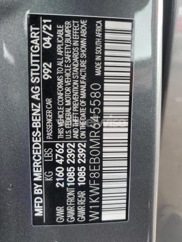 Photo 6 of 2021 MERCEDES-BENZ C 300 4MATIC (VIN W1KWF8EB0MR645580)