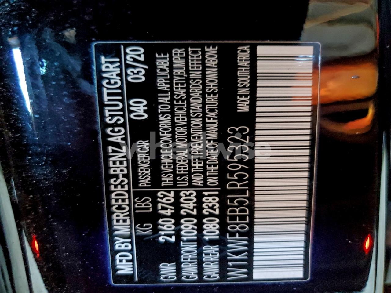 Photo 13 of 2020 MERCEDES-BENZ C 300 4MATIC (VIN W1KWF8EB5LR595323)