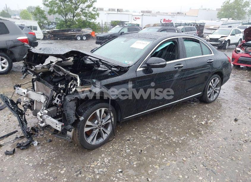 Photo 2 of 2021 Mercedes-benz C 300 4MATIC (VIN W1KWF8EB7MR643325)