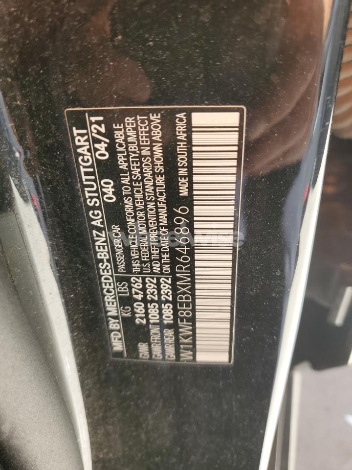 Photo 12 of 2021 MERCEDES-BENZ C 300 4MATIC (VIN W1KWF8EBXMR646896)