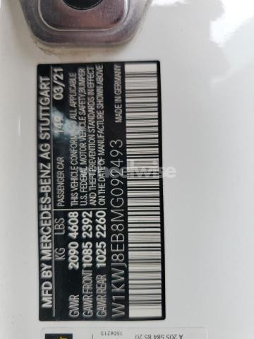 Photo 9 of 2021 MERCEDES-BENZ C 300 4MATIC (VIN W1KWJ8EB8MG092493)