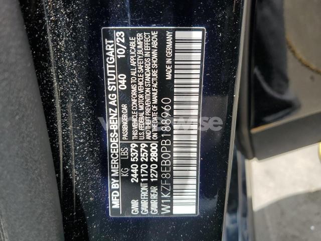 Photo 6 of 2023 MERCEDES-BENZ E 350 4MATIC (VIN W1KZF8EB0PB188960)