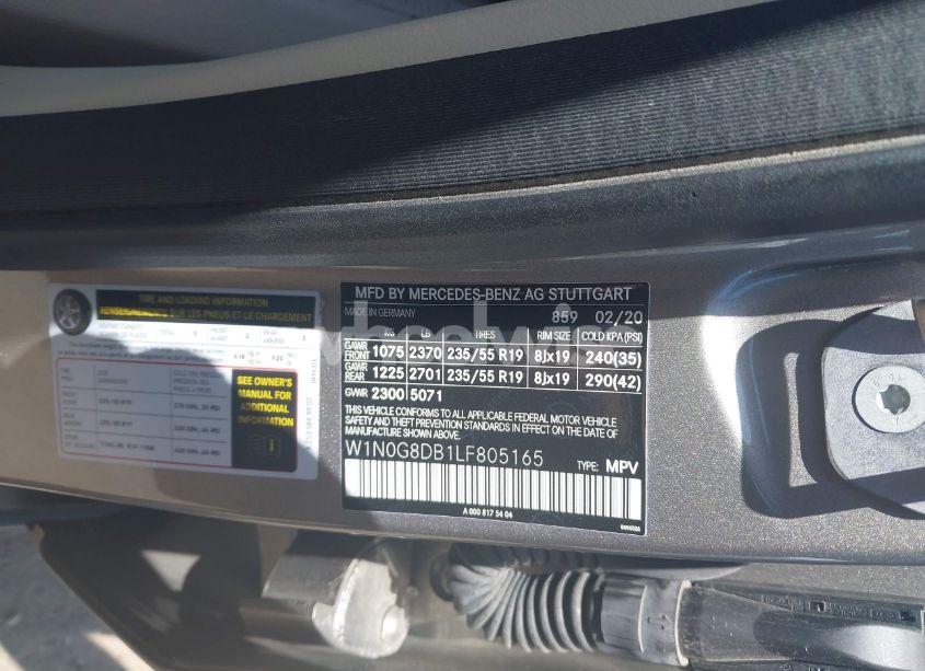 Photo 9 of 2020 Mercedes-benz Glc 300 (VIN W1N0G8DB1LF805165)