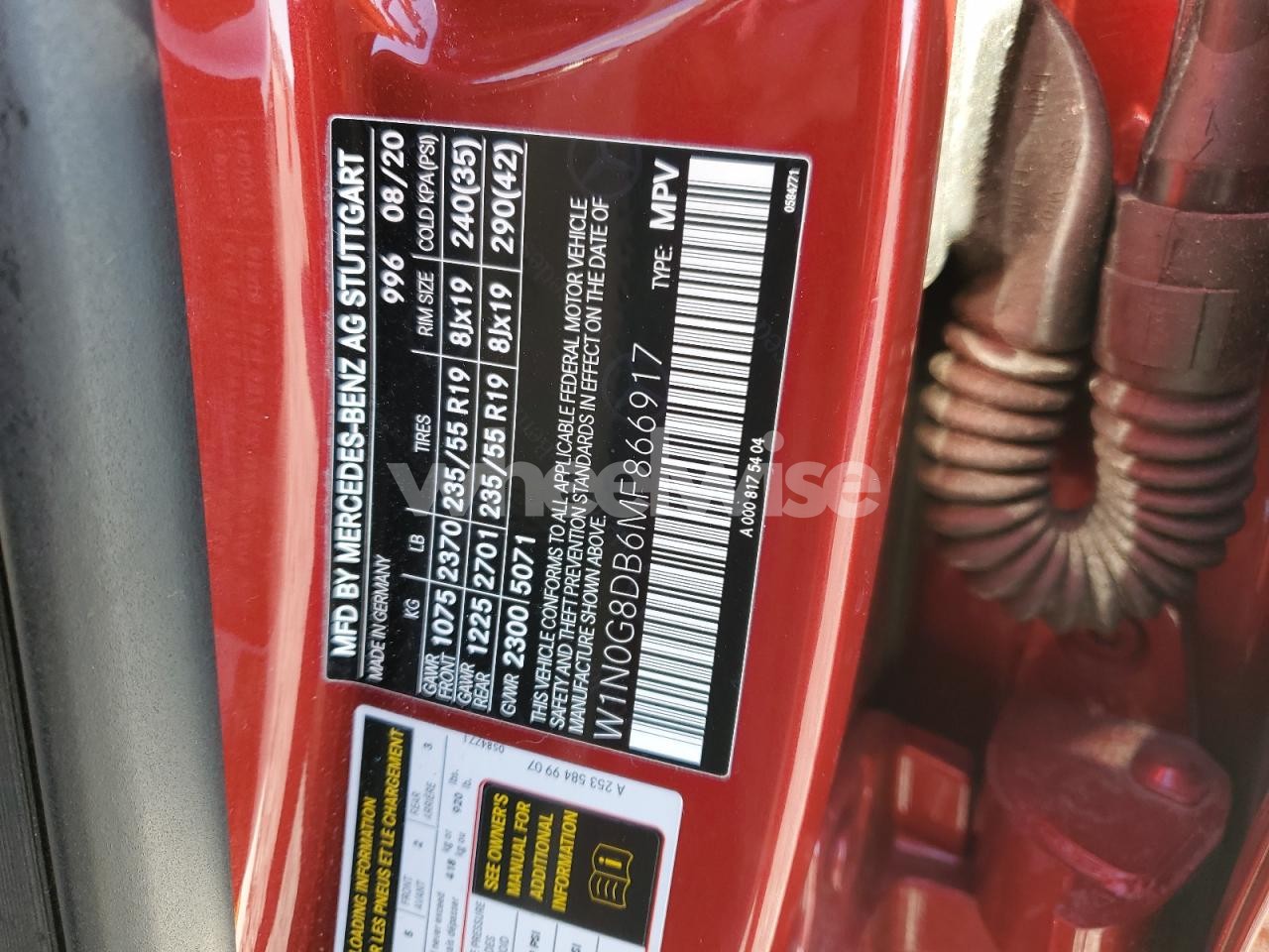 Photo 13 of 2021 MERCEDES-BENZ GLC 300 N/A (VIN W1N0G8DB6MF866917)