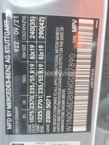 Photo 8 of 2022 MERCEDES-BENZ GLC 300 N/A (VIN W1N0G8DB8NG007890)