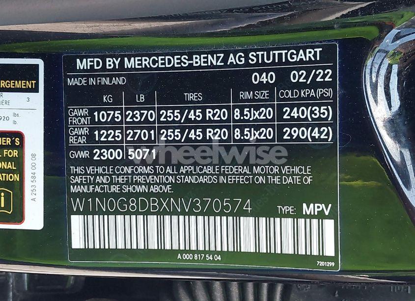 Photo 9 of 2022 Mercedes-benz Glc 300 SUV (VIN W1N0G8DBXNV370574)