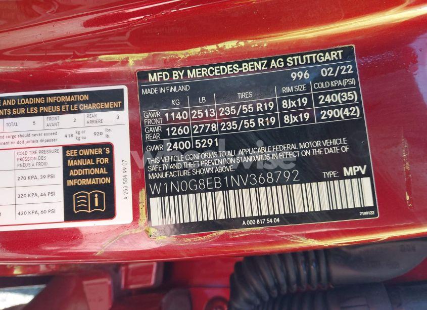 Photo 9 of 2022 Mercedes-benz Glc 300 4MATIC SUV (VIN W1N0G8EB1NV368792)