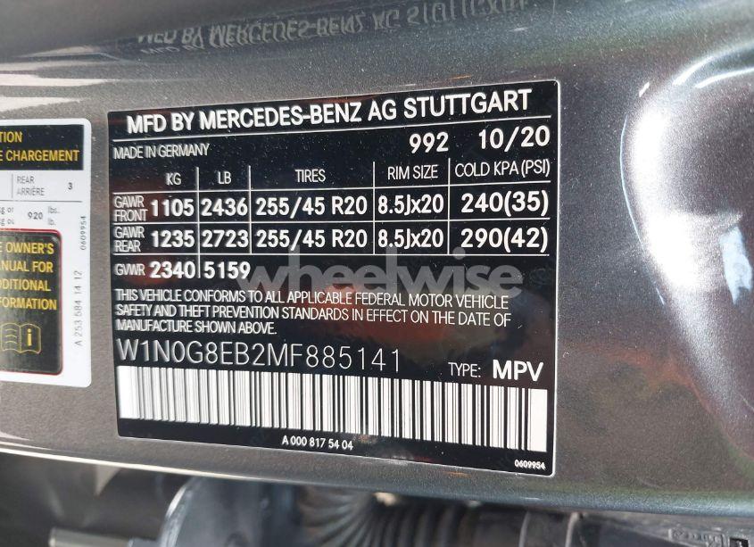 Photo 9 of 2021 Mercedes-benz Glc 300 4MATIC SUV (VIN W1N0G8EB2MF885141)