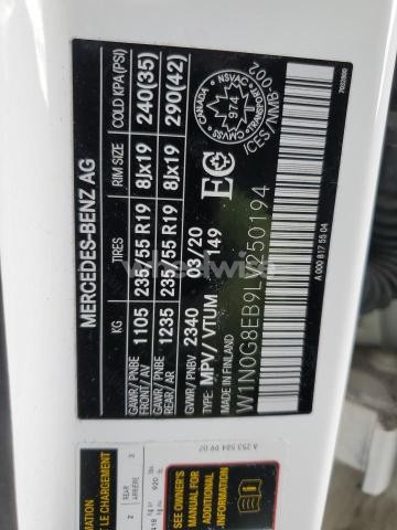 Photo 11 of 2020 MERCEDES-BENZ GLC 300 4MATIC (VIN W1N0G8EB9LV250194)