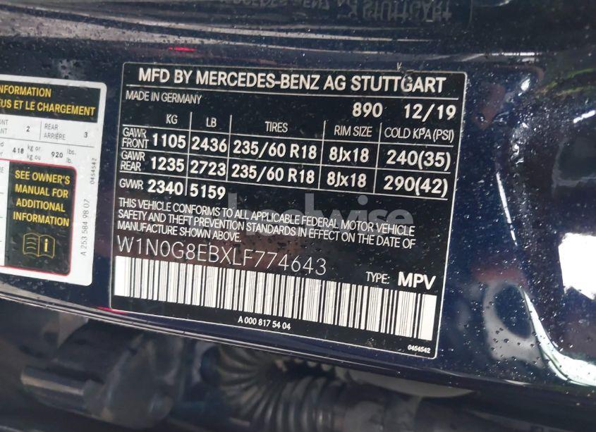 Photo 9 of 2020 Mercedes-benz Glc 300 4MATIC (VIN W1N0G8EBXLF774643)