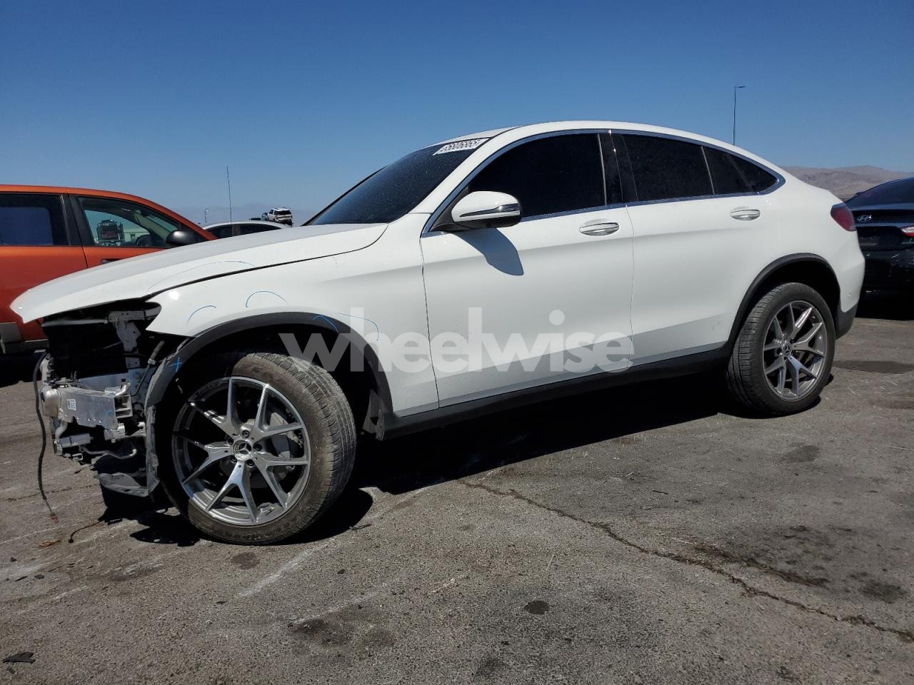 2021 MERCEDES-BENZ GLC COUPE 300 4MATIC (VIN W1N0J8EB1MG009107) main photo
