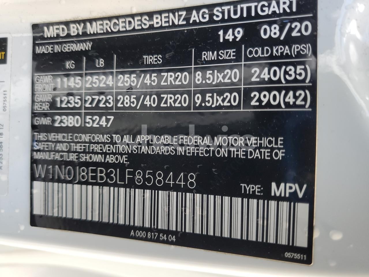 Photo 14 of 2020 MERCEDES-BENZ GLC COUPE 300 4MATIC (VIN W1N0J8EB3LF858448)