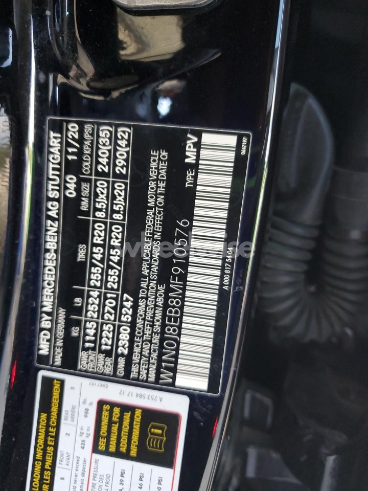 Photo 12 of 2021 MERCEDES-BENZ GLC COUPE 300 4MATIC (VIN W1N0J8EB8MF910576)