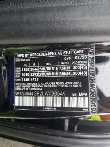 Photo 7 of 2020 MERCEDES-BENZ GLB 250 (VIN W1N4M4GB2LW030549)
