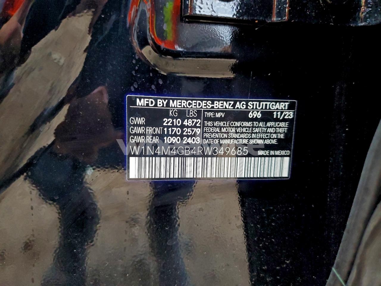 Photo 13 of 2024 MERCEDES-BENZ GLB 250 (VIN W1N4M4GB4RW349685)