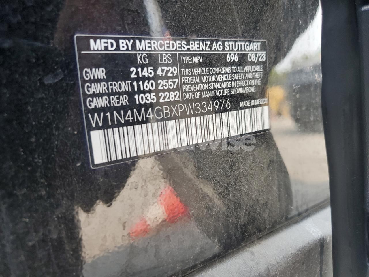 Photo 13 of 2023 MERCEDES-BENZ GLB 250 (VIN W1N4M4GBXPW334976)