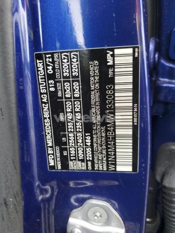 Photo 4 of 2021 MERCEDES-BENZ GLB 250 4MATIC (VIN W1N4M4HB4MW133083)