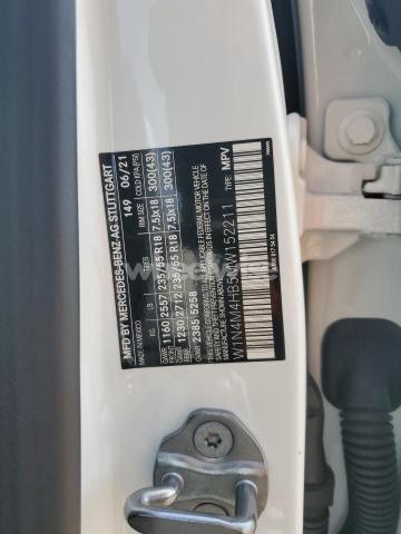 Photo 10 of 2021 MERCEDES-BENZ GLB 250 4MATIC (VIN W1N4M4HB5MW152211)