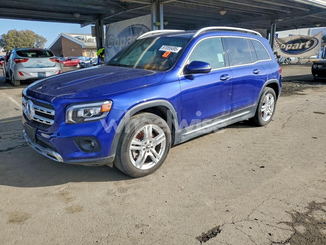 2021 MERCEDES-BENZ GLB 250 4MATIC (VIN W1N4M4HB8MW122247) main photo