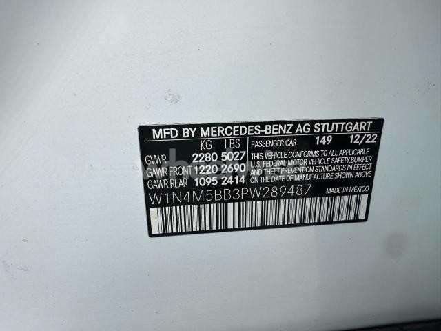 Photo 10 of 2023 MERCEDES-BENZ GLB AMG 35 4MATIC (VIN W1N4M5BB3PW289487)