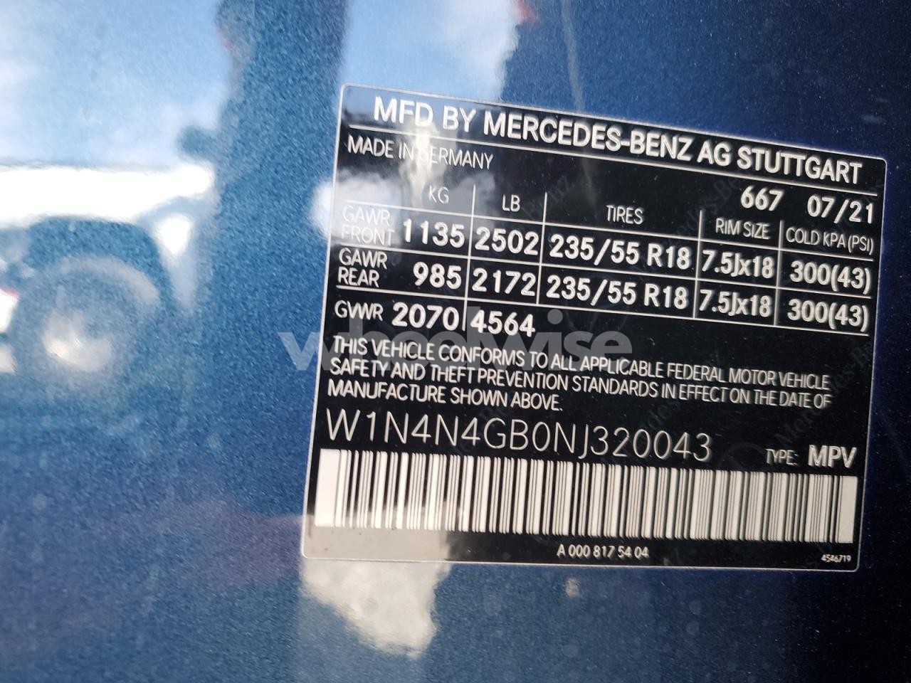 Photo 14 of 2022 MERCEDES-BENZ GLA 250 (VIN W1N4N4GB0NJ320043)