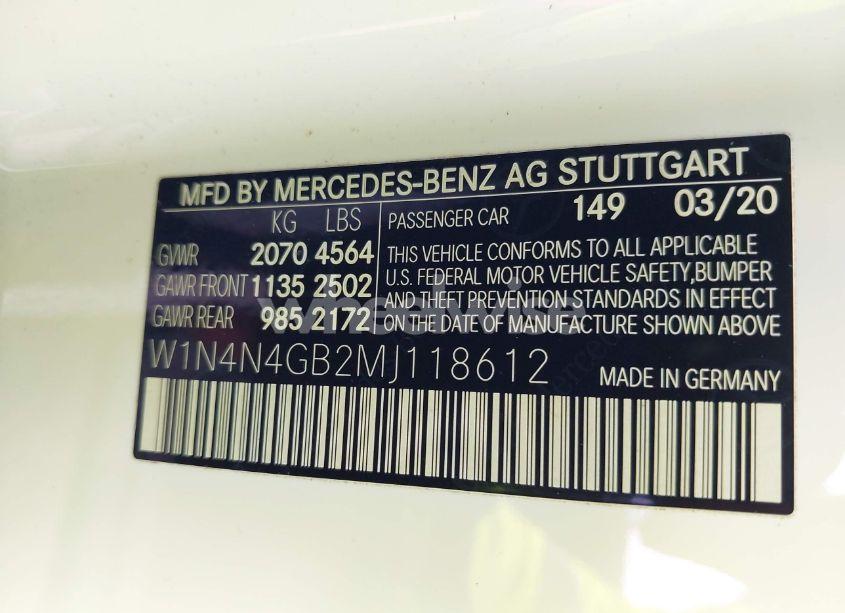 Photo 9 of 2021 Mercedes-benz Gla 250 (VIN W1N4N4GB2MJ118612)