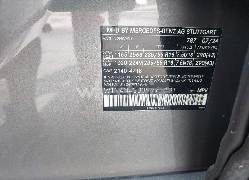 Photo 9 of 2025 Mercedes-benz Gla 250 (VIN W1N4N4GB3SJ666101)