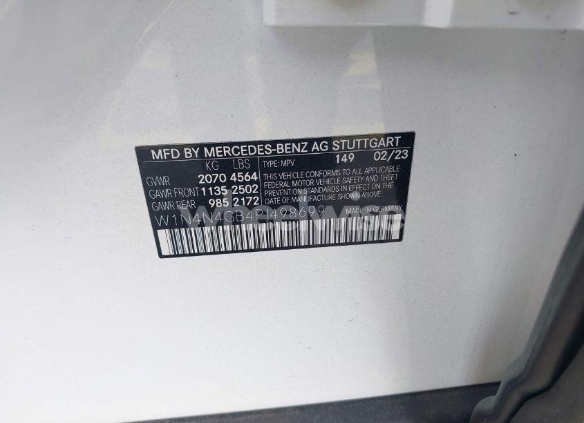 Photo 9 of 2023 Mercedes-benz Gla 250 (VIN W1N4N4GB4PJ498699)